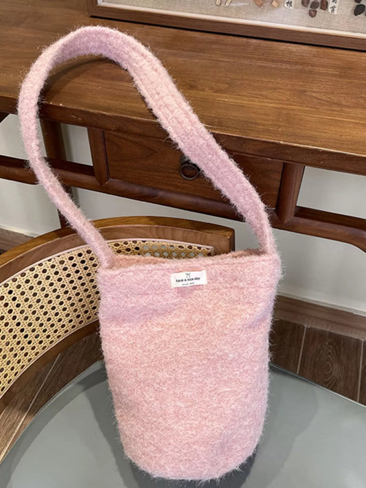 Sarah Express Women's Soft Knit Crossbody Bag