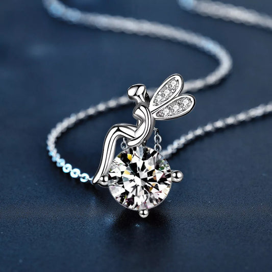 Sarah Express Women's 1 Carat Moissanite Pendant Necklace