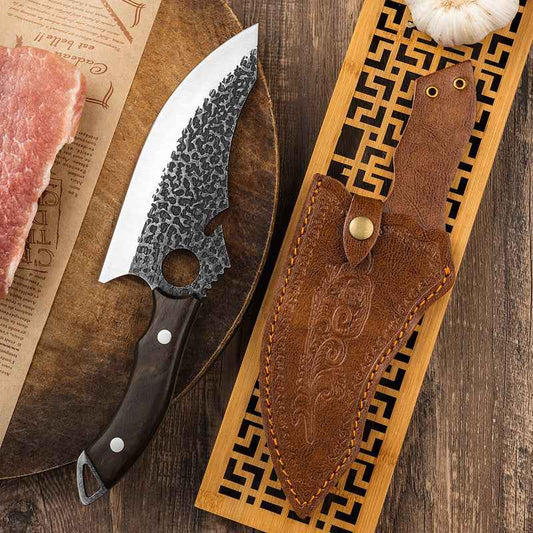 Sarah Express Premium Forged Steel Kitchen Knife - Professional Chef's Cleaver 31cm