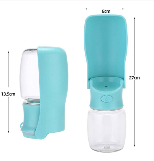 Sarah Express Portable Dog Water Bottle - Foldable Travel Pet Dispenser for Dogs & Cats