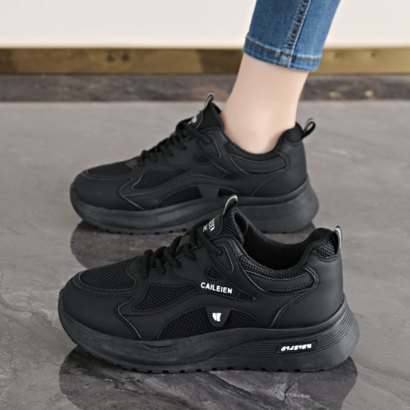 Sarah Express Breathable Mesh Sneakers Black