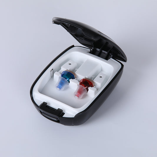 Sarah Express Rechargeable Hearing Amplifier - Invisible In-Ear Sound Aid with USB Charging