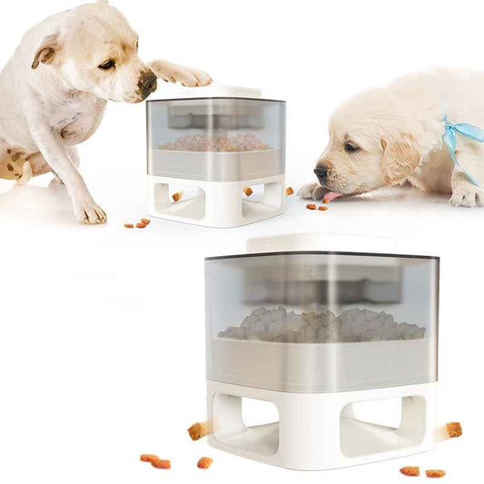 Sarah Express Interactive Dog Food Dispenser Toy - Slow Feeder Bowl with Anti-Slip Design for Dogs & Cats