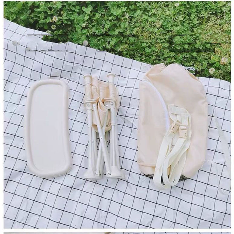 Sarah Express Portable Folding Baby High Chair - Camping Dining Chair with Tray for Infants 6+ Months