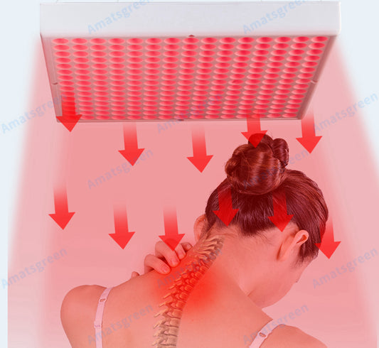 300W Red Light Therapy Panel - Infrared LED for Anti-Aging Skin Rejuvenation and Pain Relief
