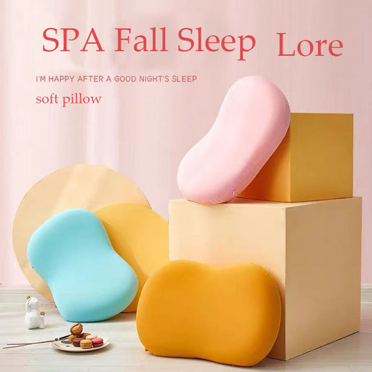 Cat Belly Pillow Memory Cushion Deep Sleep Addiction 3D Neck Pillow Washable Polyester Pillowcase Cover Travel Pillows Neck