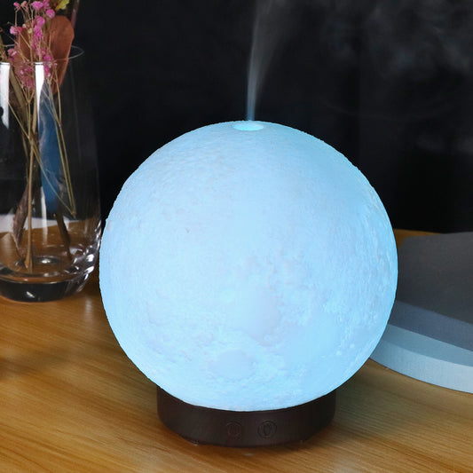 Sarah Express Moon Light Ultrasonic Humidifier Aroma Diffuser Essential Oil Aromatherapy Mist Maker