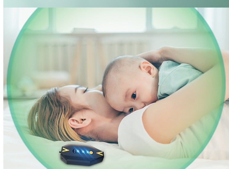 Sarah Express Portable Wearable Air Purifier Necklace - Rechargeable Negative Ion Generator with Adjustable Modes Black USB