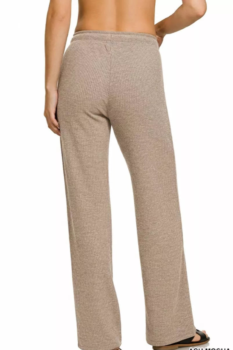 Women's Ribbed Drawstring Lounge Pants | Fast Shipping | Sarah Express