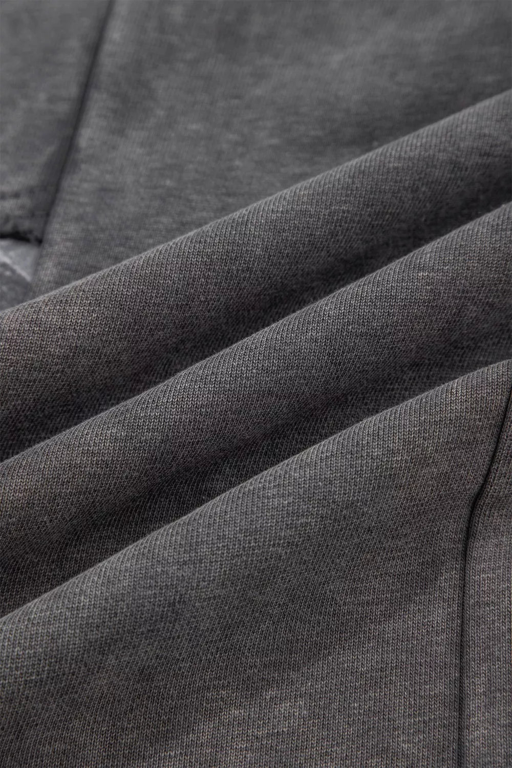 Sarah Express Women's Mineral Wash Leopard Patchwork Loose Pants