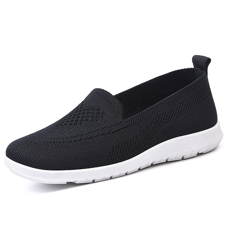 Sarah Express Breathable Casual Flat Shoes F14 Black Bag
