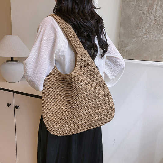 Sarah Express Woven Beach Shoulder Bag