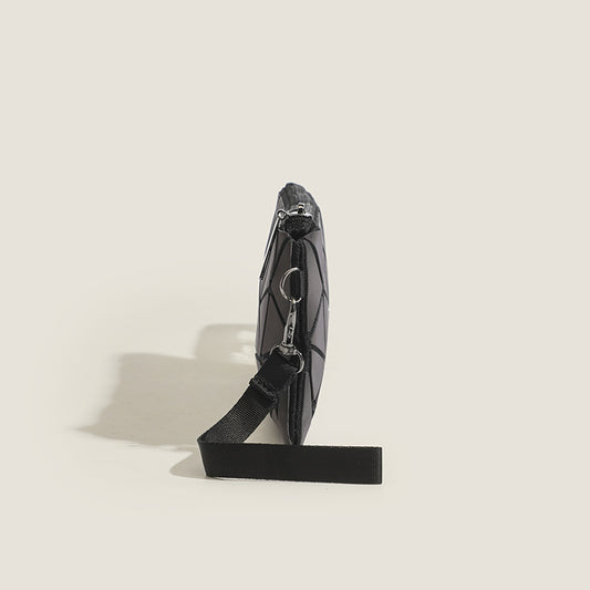 Sarah Express Geometric Patchwork Glow-in-the-Dark Clutch Bag - Lightweight Evening Handbag