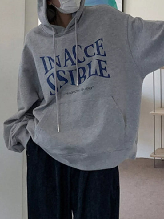 Sarah Express Women's Kangaroo Pocket Drawstring Hoodie