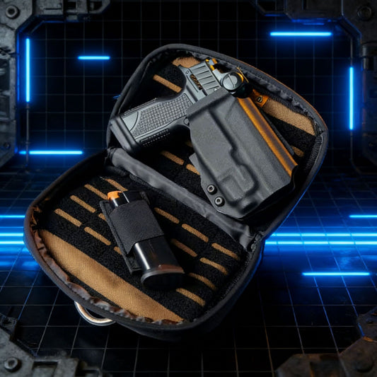 Sarah Express Magnetic Quick Release Holster Crossbody Shoulder Bag for Men – Lightweight Oxford Cloth