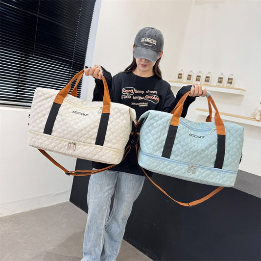 Sarah Express Women's Oxford Duffel Bag – Sports, Gym & Travel Carry-On