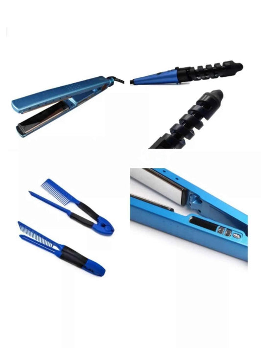 Sarah Express Professional Fast Heating Curling Iron - Multi-Purpose Hair Styling Tool