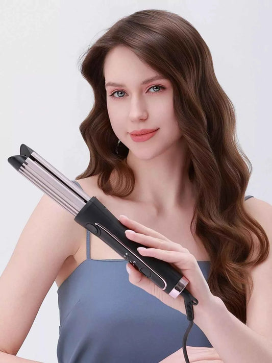 Sarah Express 2-in-1 Hair Curling Iron & Straightener - Fast Heating Styling Tool