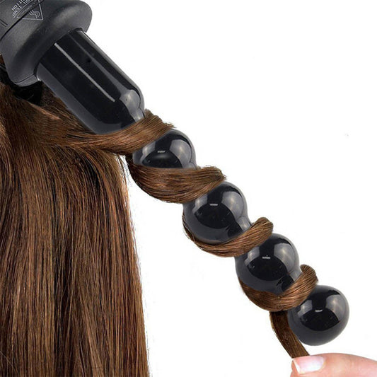 Sarah Express 6-in-1 Ceramic Hair Curler Set - Interchangeable Tourmaline Styling Iron with 6 Barrels