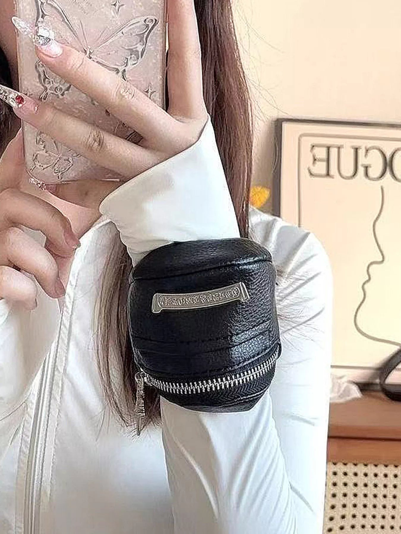 Sarah Express Women's Mini PU Leather Sling Bag