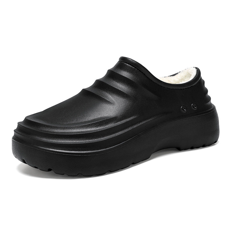 Sarah Express Men's Insulated Chef Shoes | Closed-Toe EVA Non-Slip Professional Kitchen Shoes