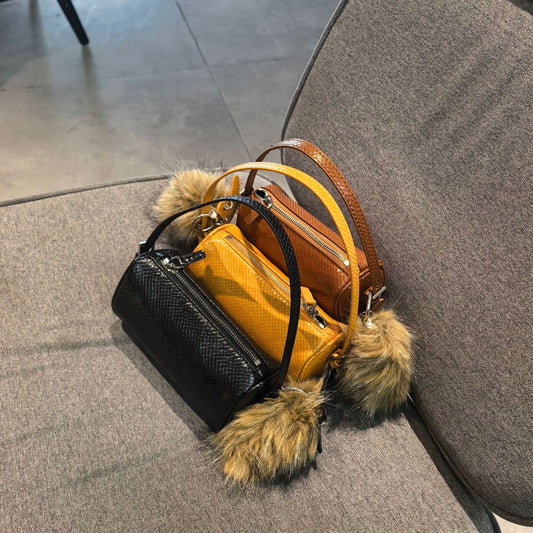 Sarah Express Mini Crossbody Bag Women PU Leather Shoulder Handbag with Star Charm