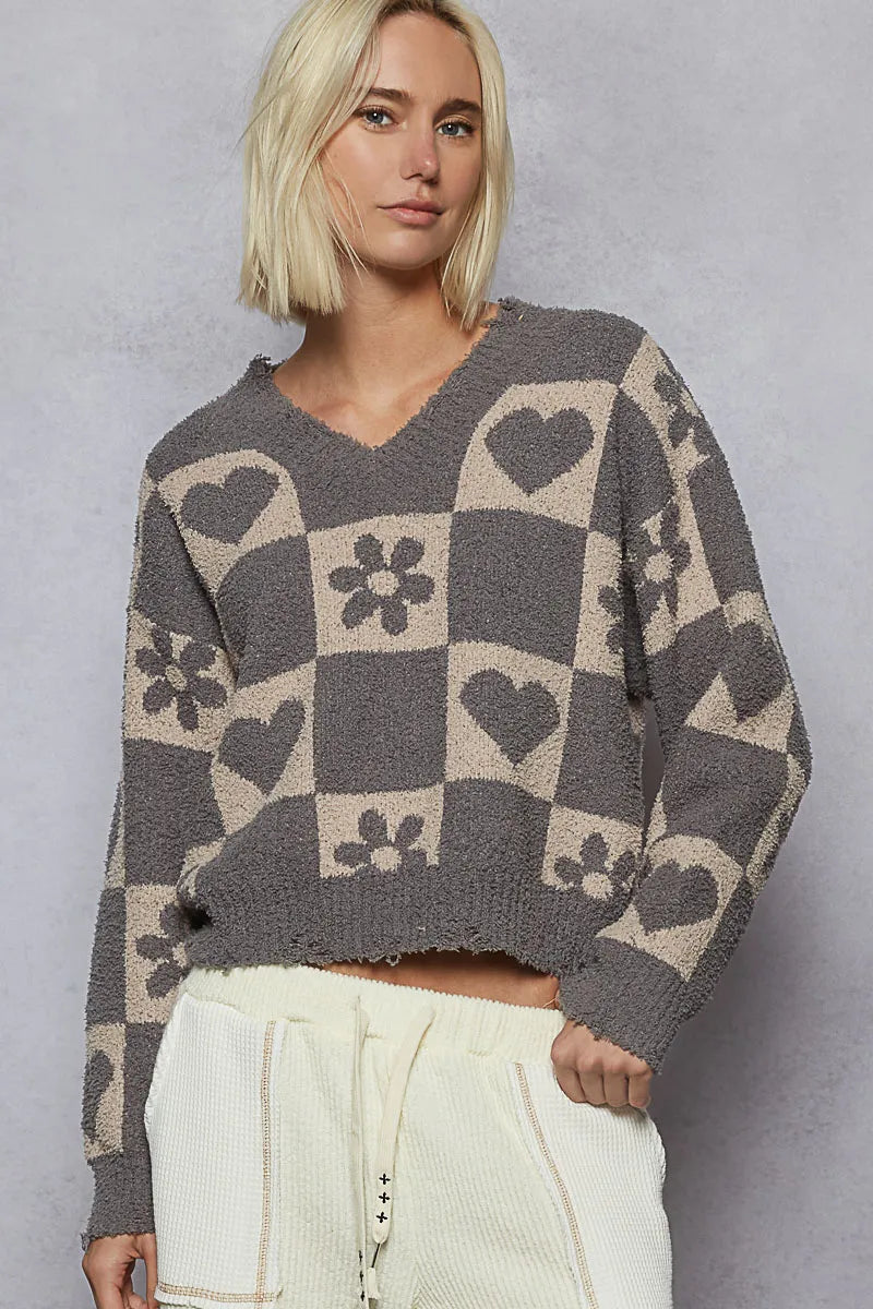 The Ultimate Guide to the Sarah Express Heart &amp; Paw Print Cropped Sweater: Style Meets Comfort