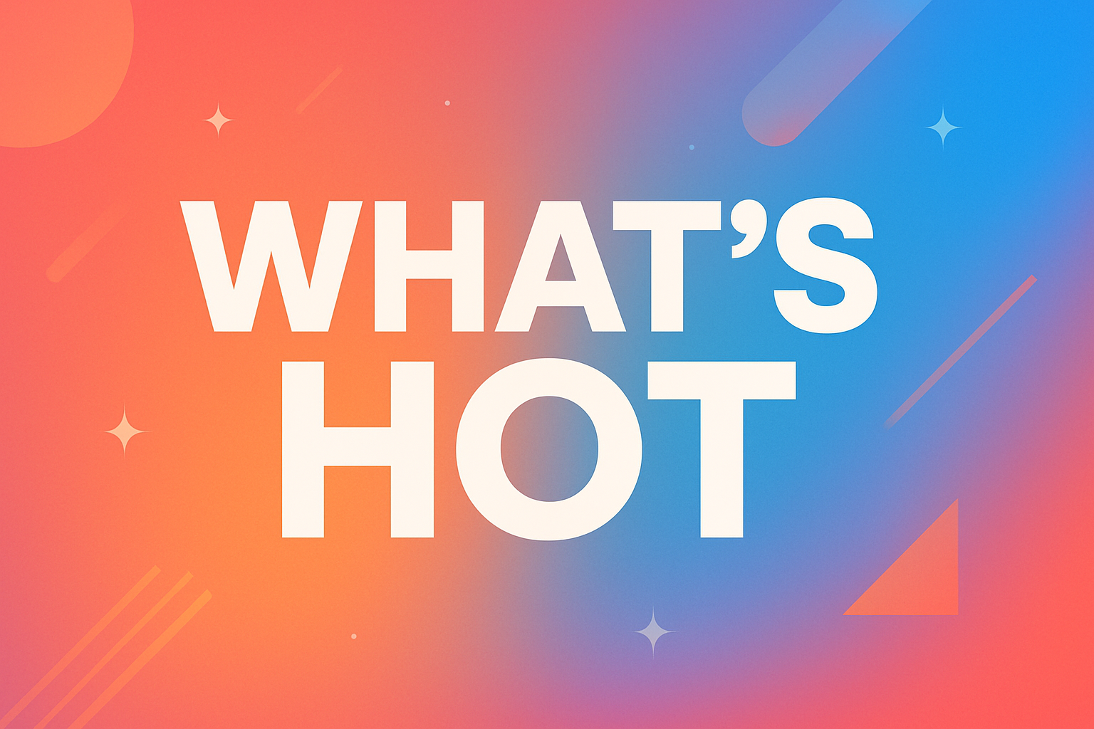 Trending Now