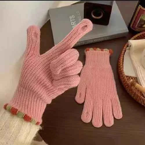 Fingerless Knitted Gloves