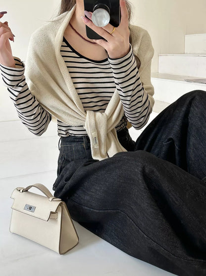 Sarah Express Women's Knitted Solid Color Scarf