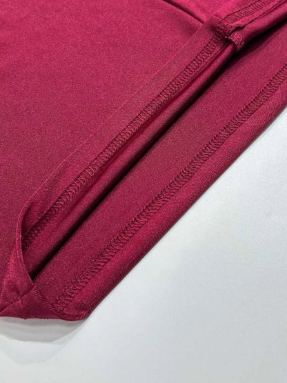 Sarah Express Women's Ruched Long Sleeve Bodycon Maxi Dress