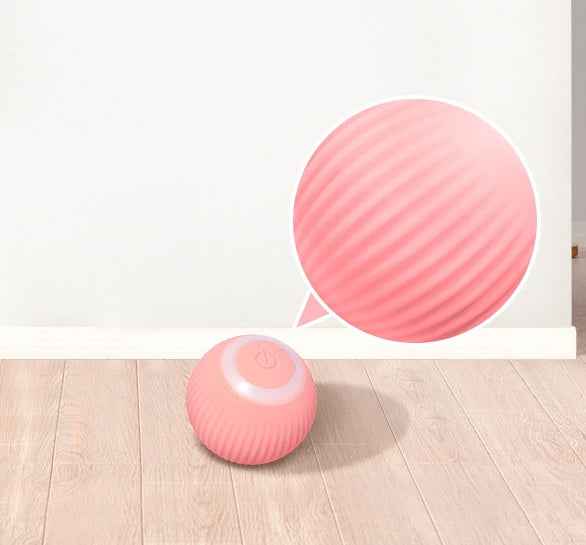 Sarah Express Smart Auto-Rolling Cat Toy Ball - Interactive Self-Rotating Pet Toy for Cats & Kittens