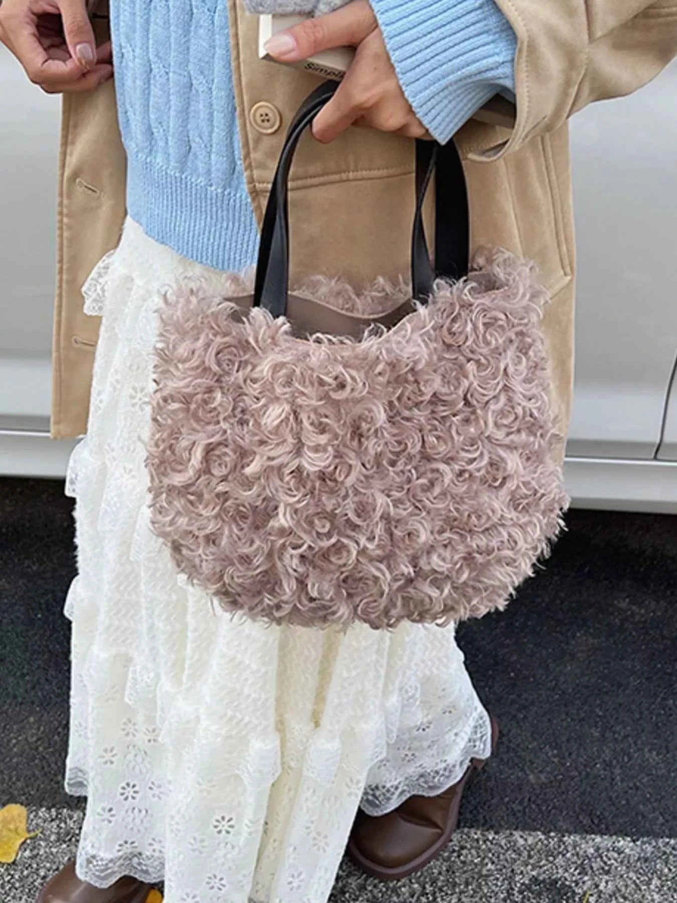 Lightweight Fluffy Handbag