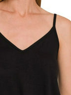 Sarah Express Women’s Reversible V-Neck and Scoop Neck Cami Top