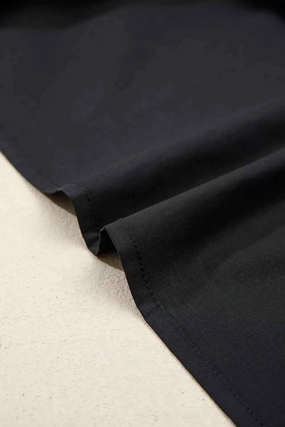 Sarah Express Women's Embroidered V-Neck Blouse - Short Puff Sleeve Cotton Lyocell Top