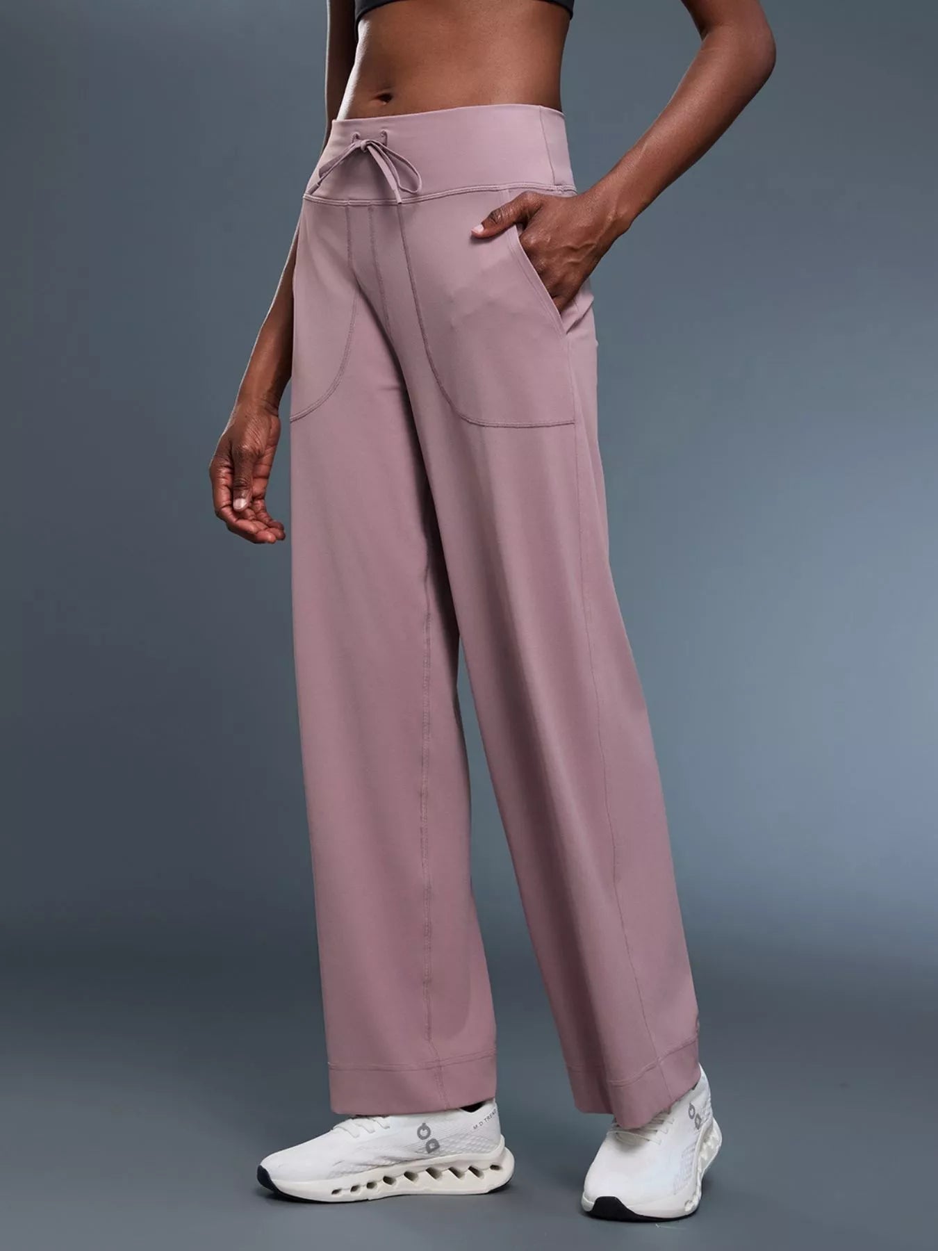 Sarah Express Women's Relaxed Fit Drawstring Pants