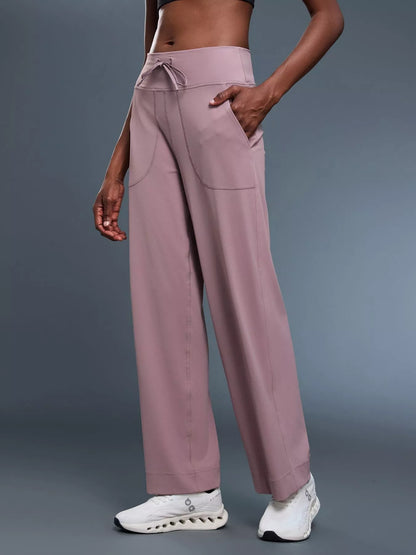 Sarah Express Women's Relaxed Fit Drawstring Pants