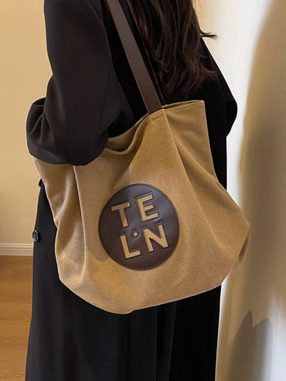 Sarah Express Women's Canvas Tote Bag Large Casual Handbag