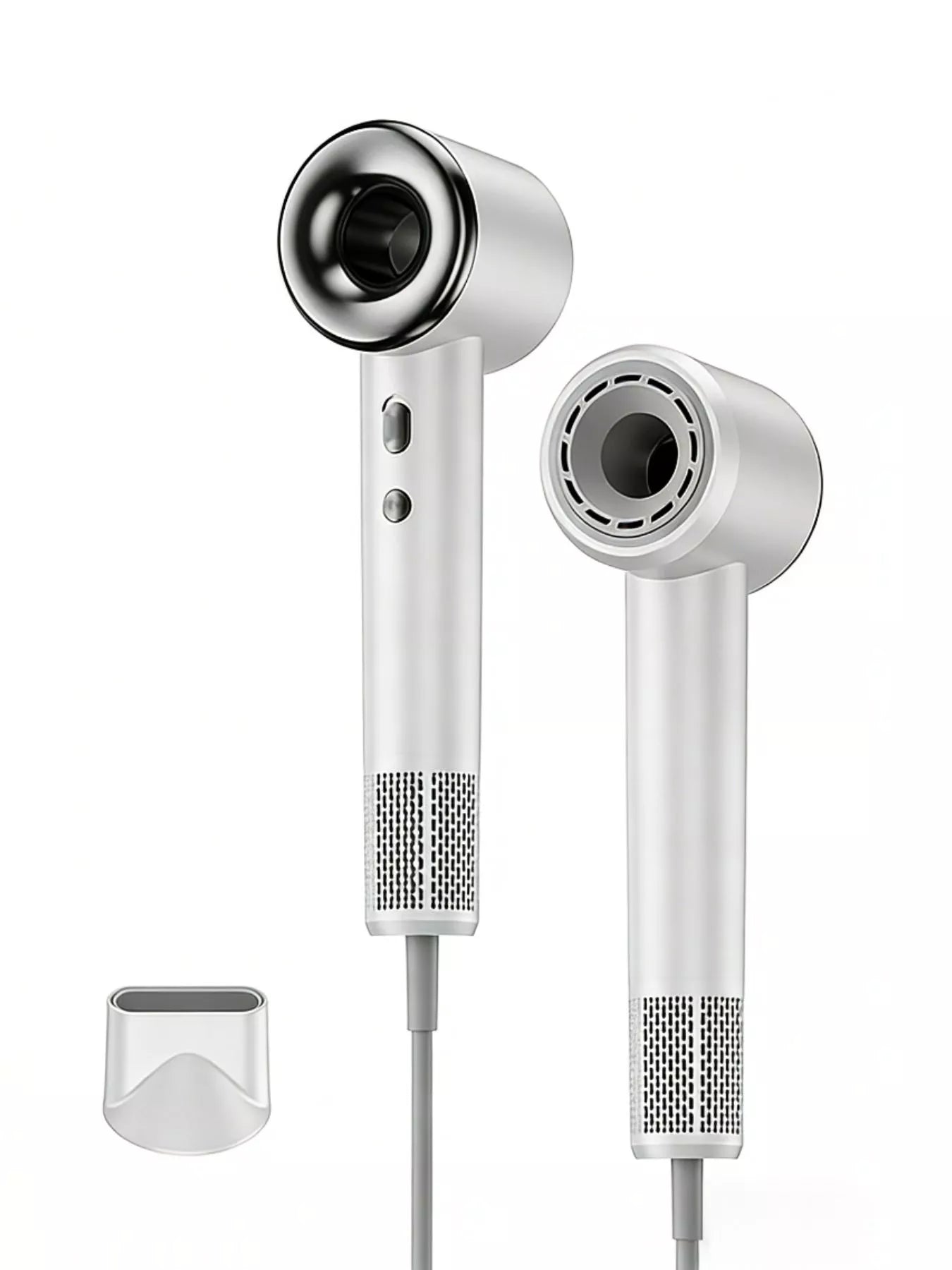 Sarah Express Professional Temperature Control Hair Dryer - Multi-Speed Constant Heat Household Blow Dryer White