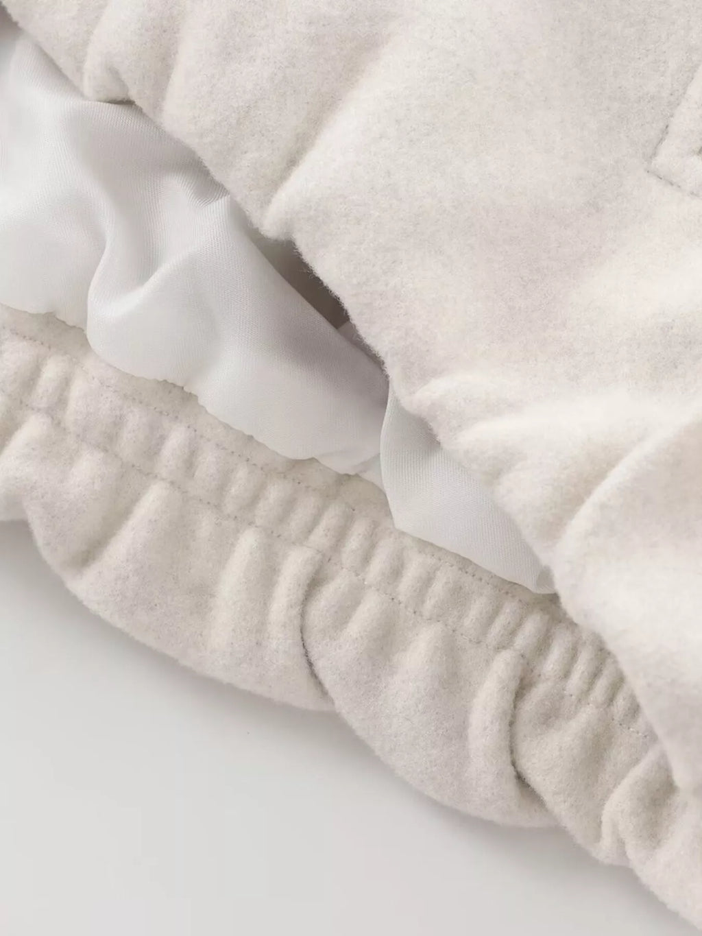 Sarah Express Women's Plus Size Casual Fleece Zip-Up Bomber Jacket