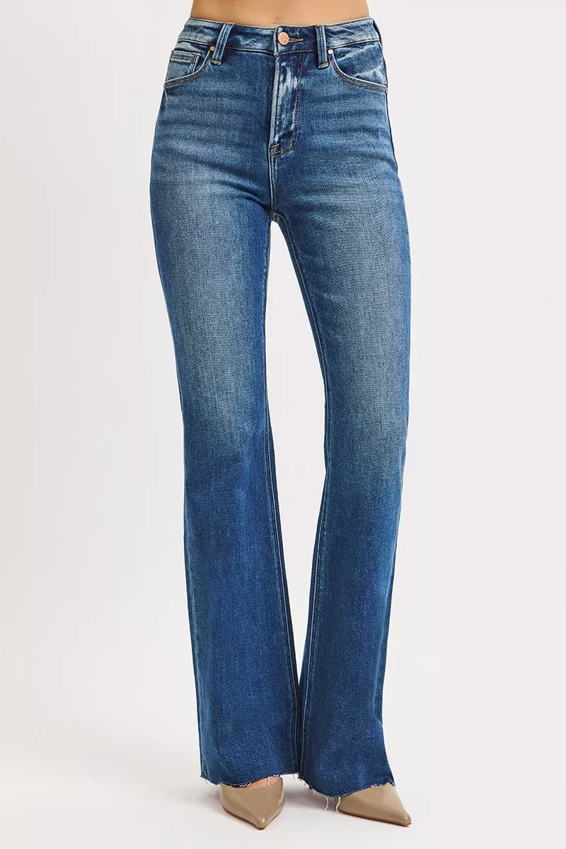 Sarah Express Women’s High Rise Flare Jeans Casual
