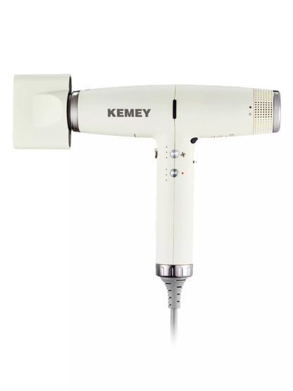 Sarah Express Professional Negative Ion Hair Dryer - High Speed Salon Blow Dryer Ivory European plug