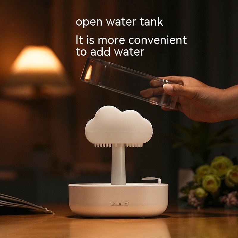 Sarah Express Rain Cloud Humidifier Night Light with LED & Sound - Essential Oil Diffuser Aromatherapy