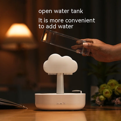 Sarah Express Rain Cloud Humidifier Night Light with LED & Sound - Essential Oil Diffuser Aromatherapy