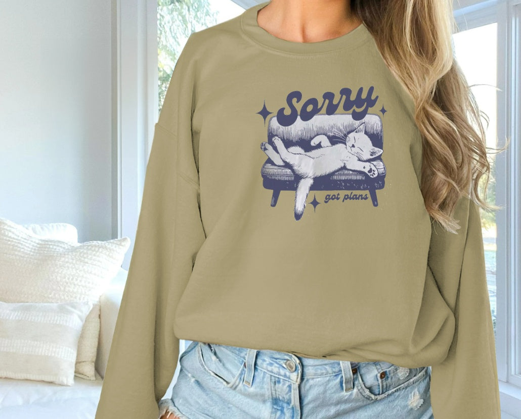 Sarah Express Women's Long Sleeve Hoodie Sweatshirt - Solid Color Pullover Top