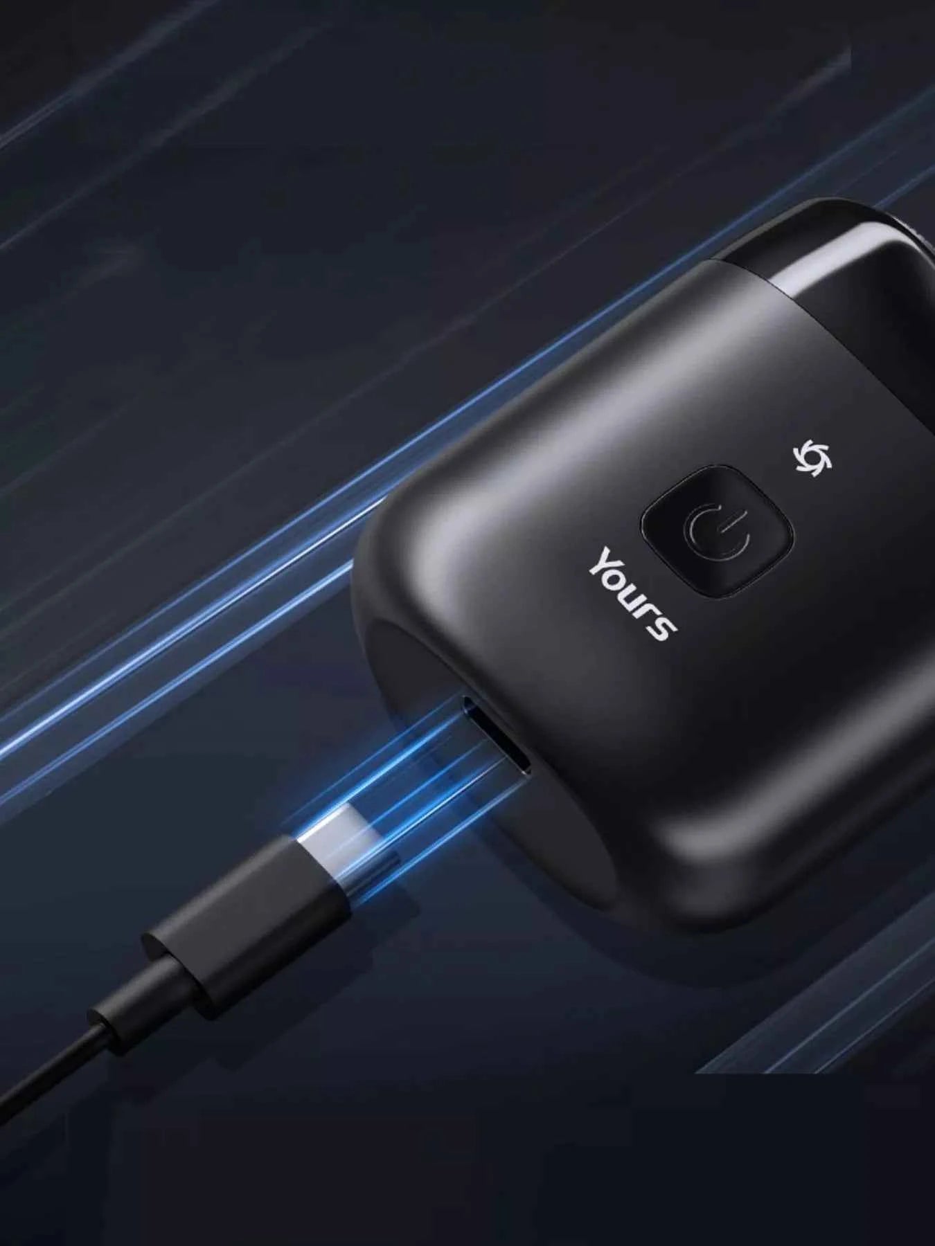 Sarah Express Portable Waterproof Electric Shaver - Rechargeable Wet & Dry Razor