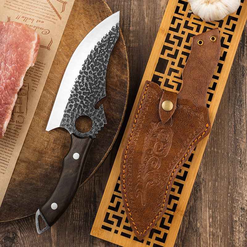 Sarah Express Premium Forged Steel Kitchen Knife - Professional Chef's Cleaver 31cm