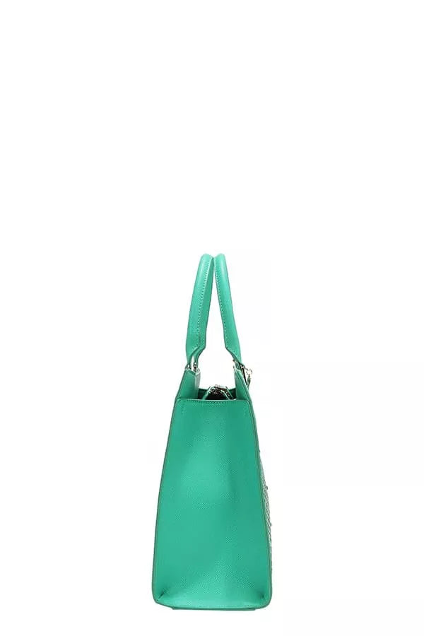 Sarah Express Women’s Structured Monogram Print Tote Bag Vegan Leather