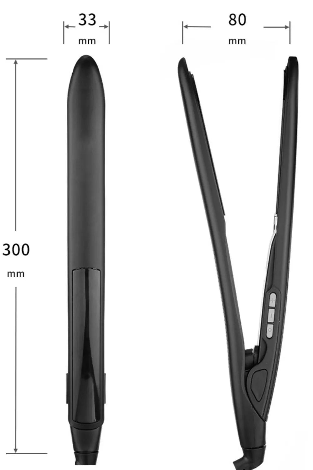 Sarah Express 2-in-1 Hair Curler and Straightener - Dual Function Styling Tool