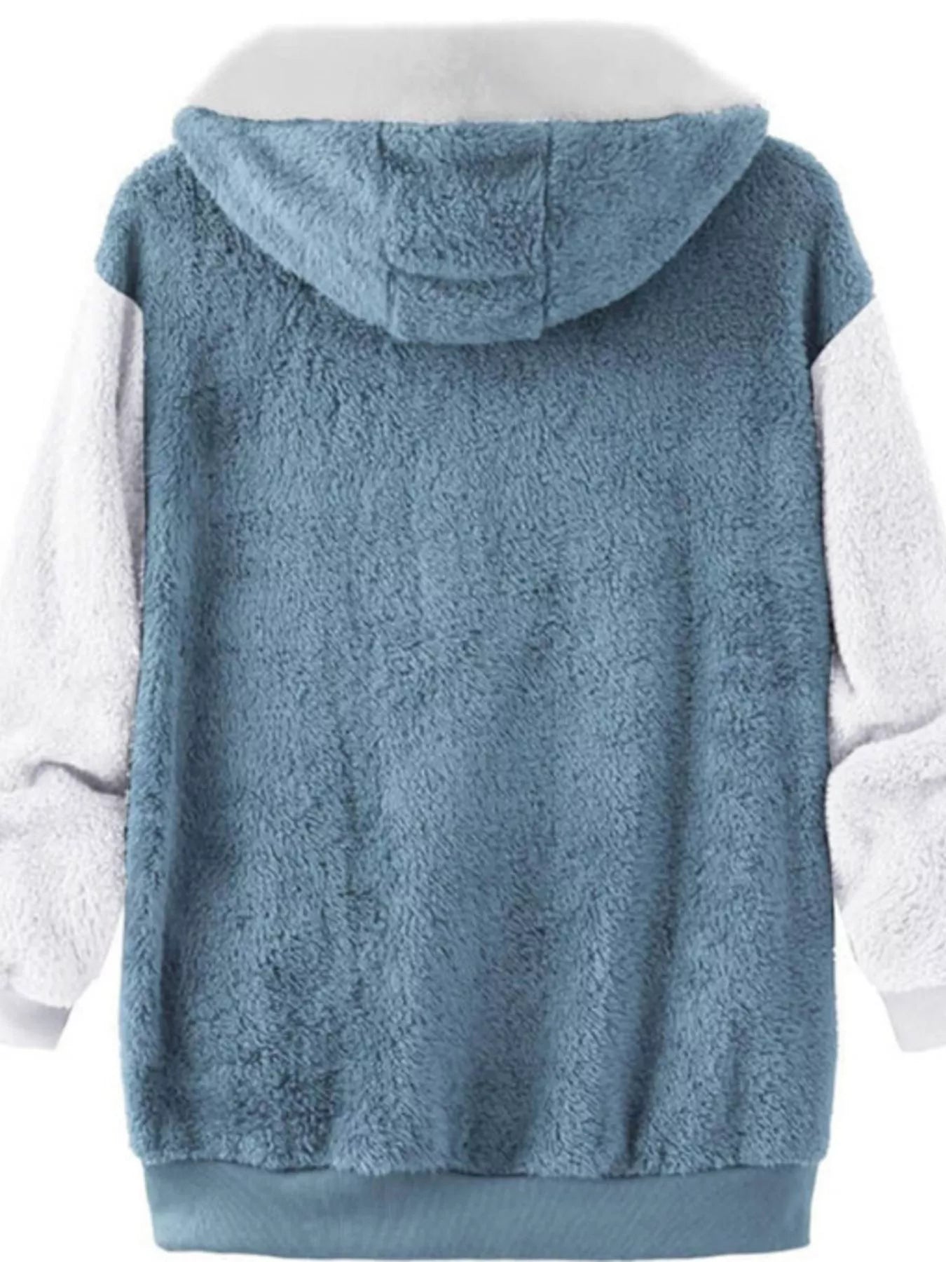 Sarah Express Women's Fleece Zip-Up Hooded Jacket